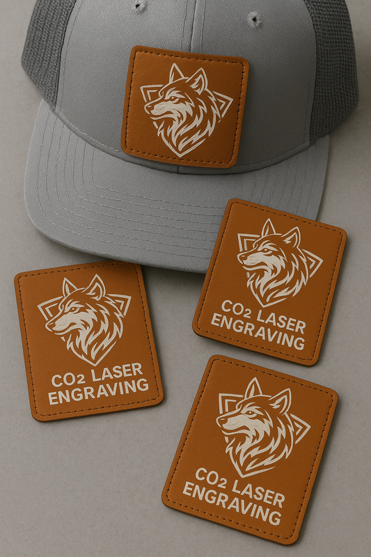 Coming soon - Laser engraved leather patches